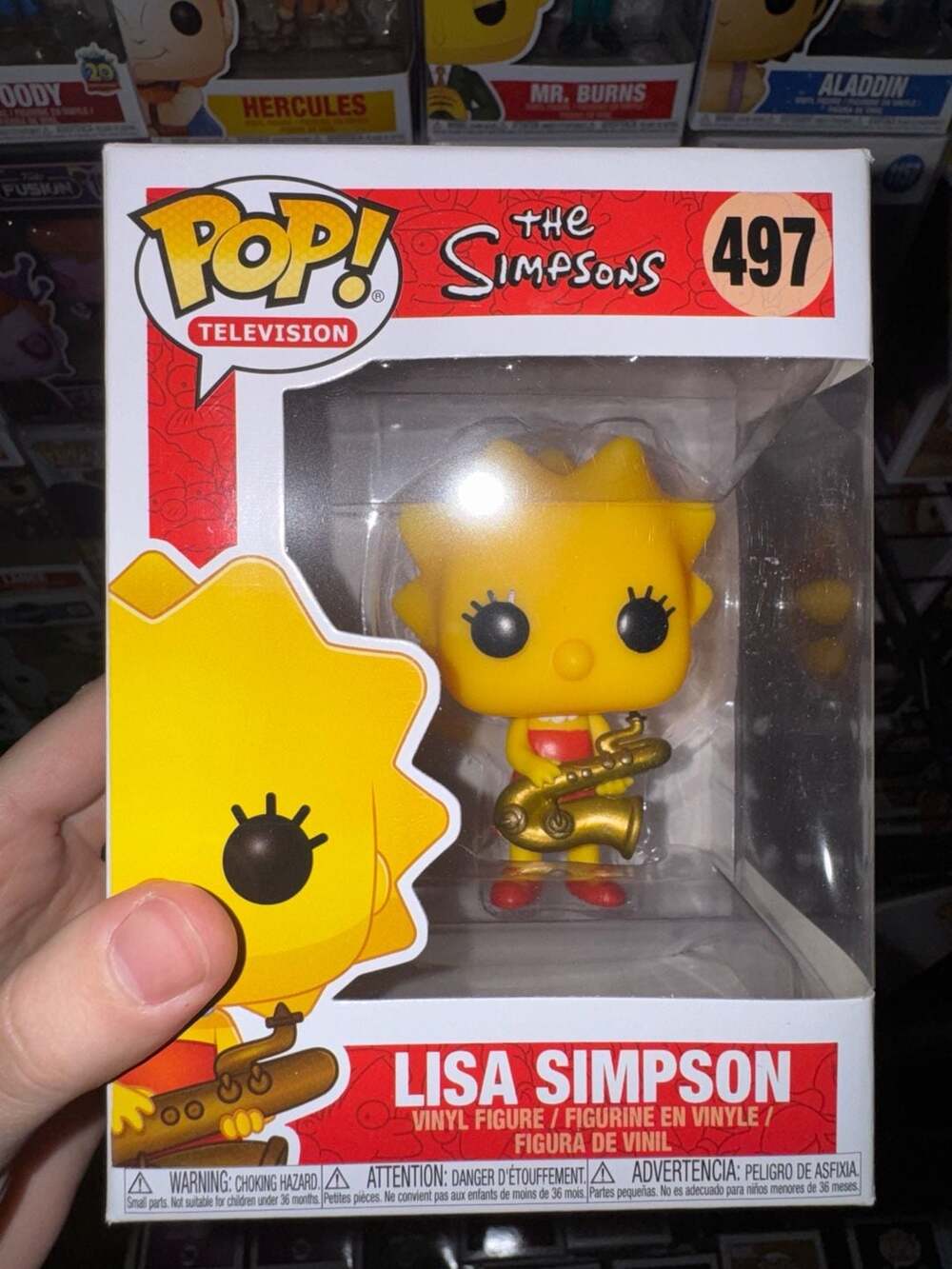 Funko Pop! Television: The Simpsons - Lisa Simpson #497 Vinyl Figure